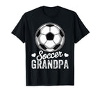 Funny Soccer Grandpa Mothers Day T-Shirt - Novelty Apparel Unisex