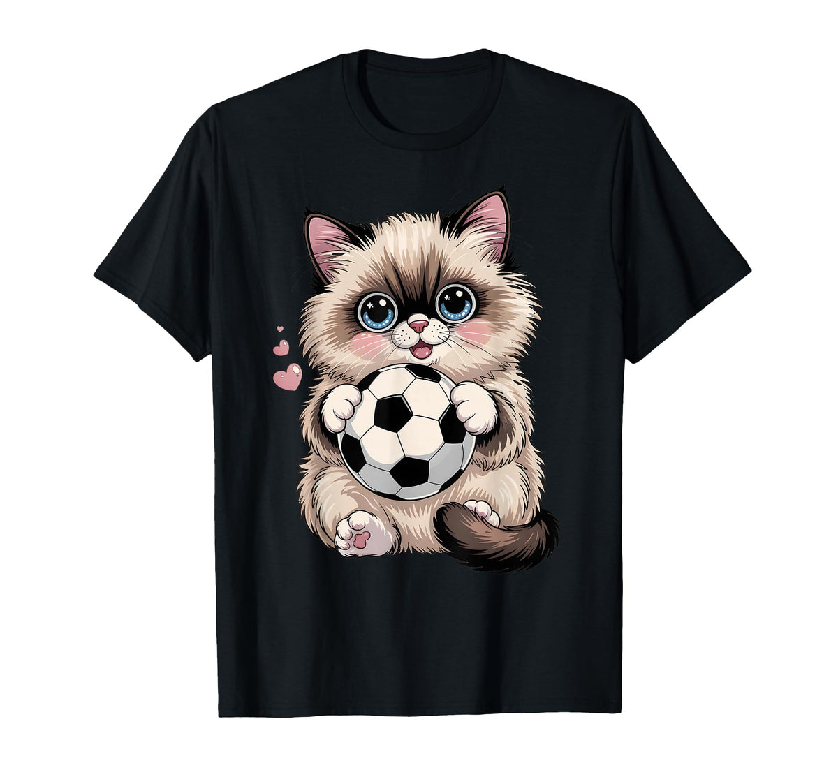 Funny Soccer Birman Just Who Loves Cats T-Shirt - Unique Graphic Men Women