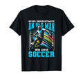 Never Underestimate Old Who Loves Soccer T-Shirt - Graphic Print Unisex