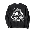 Senior Soccer Glam Ma 2024 Class Sweatshirt - Custom Art Print Men Women