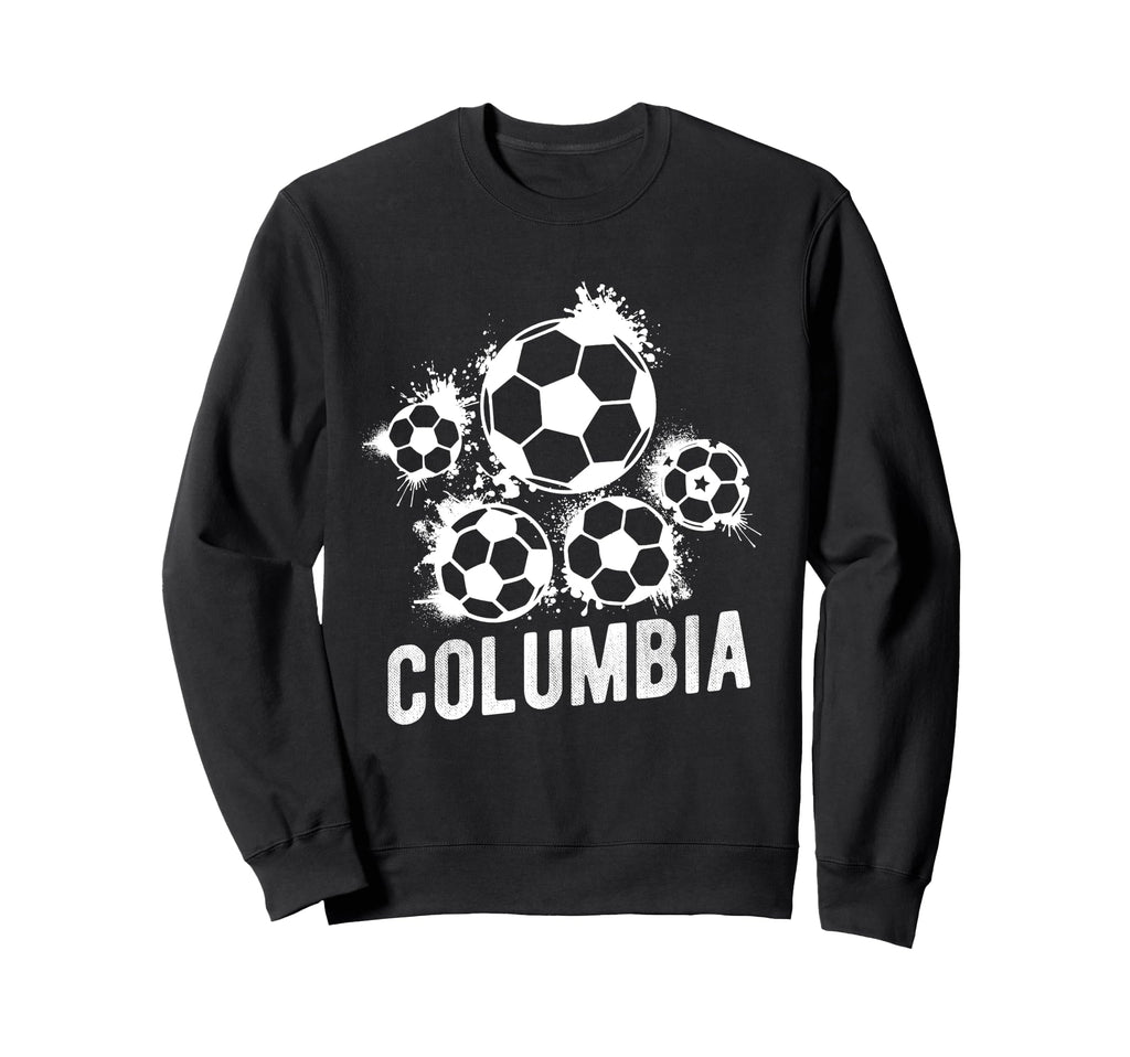 Columbia Colombia Soccer Athlete Sweatshirt - Aesthetic Graphic Men Women