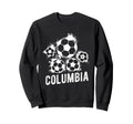 Columbia Colombia Soccer Athlete Sweatshirt - Aesthetic Graphic Men Women