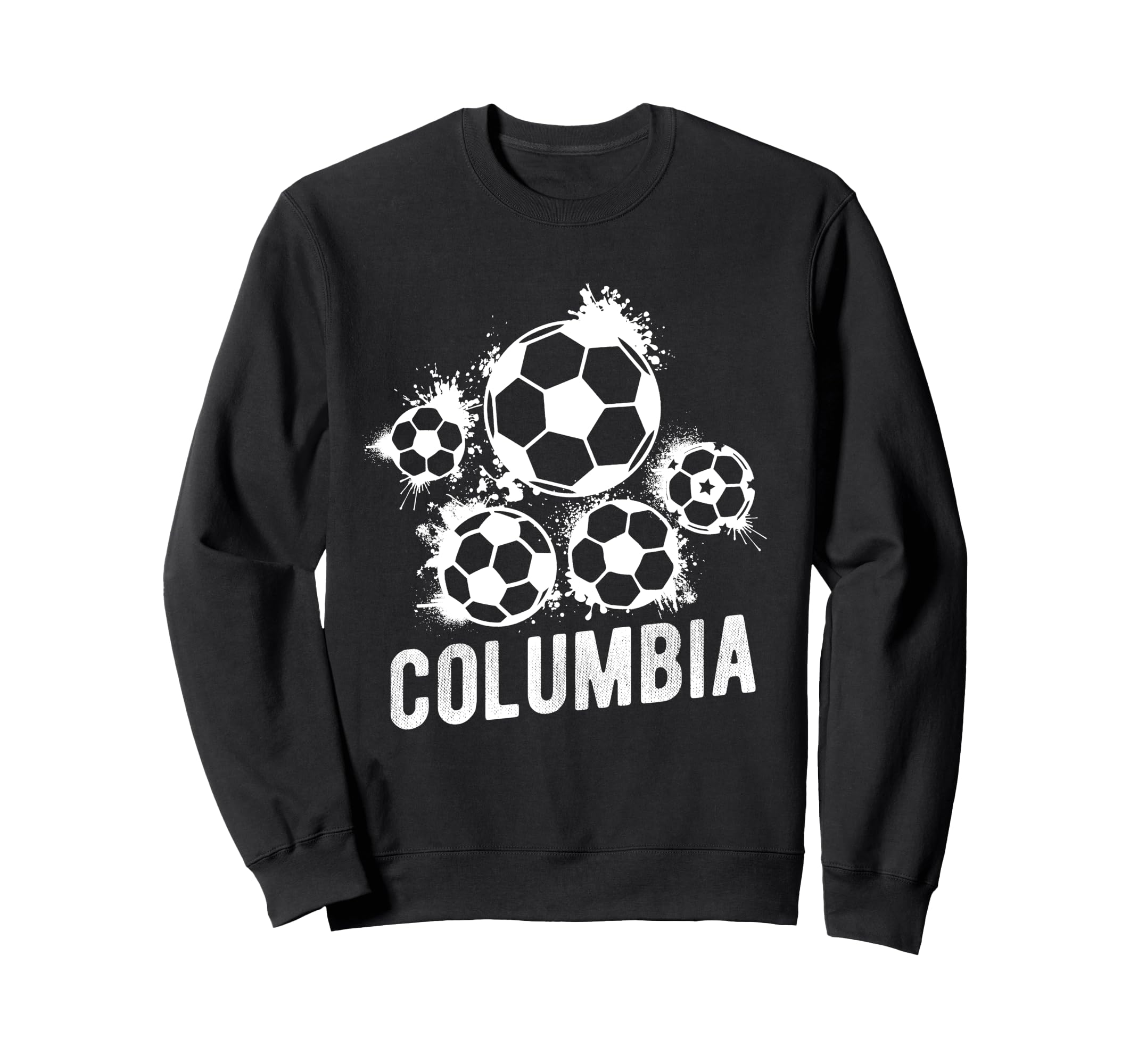 Columbia Colombia Soccer Athlete Sweatshirt - Aesthetic Graphic Men Women