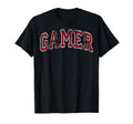 Gamer American Flag Video Games T-Shirt - Custom Art Print for Adults