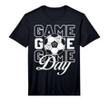 Game Day Soccer Performance T-Shirt - Minimalist Print for Adults