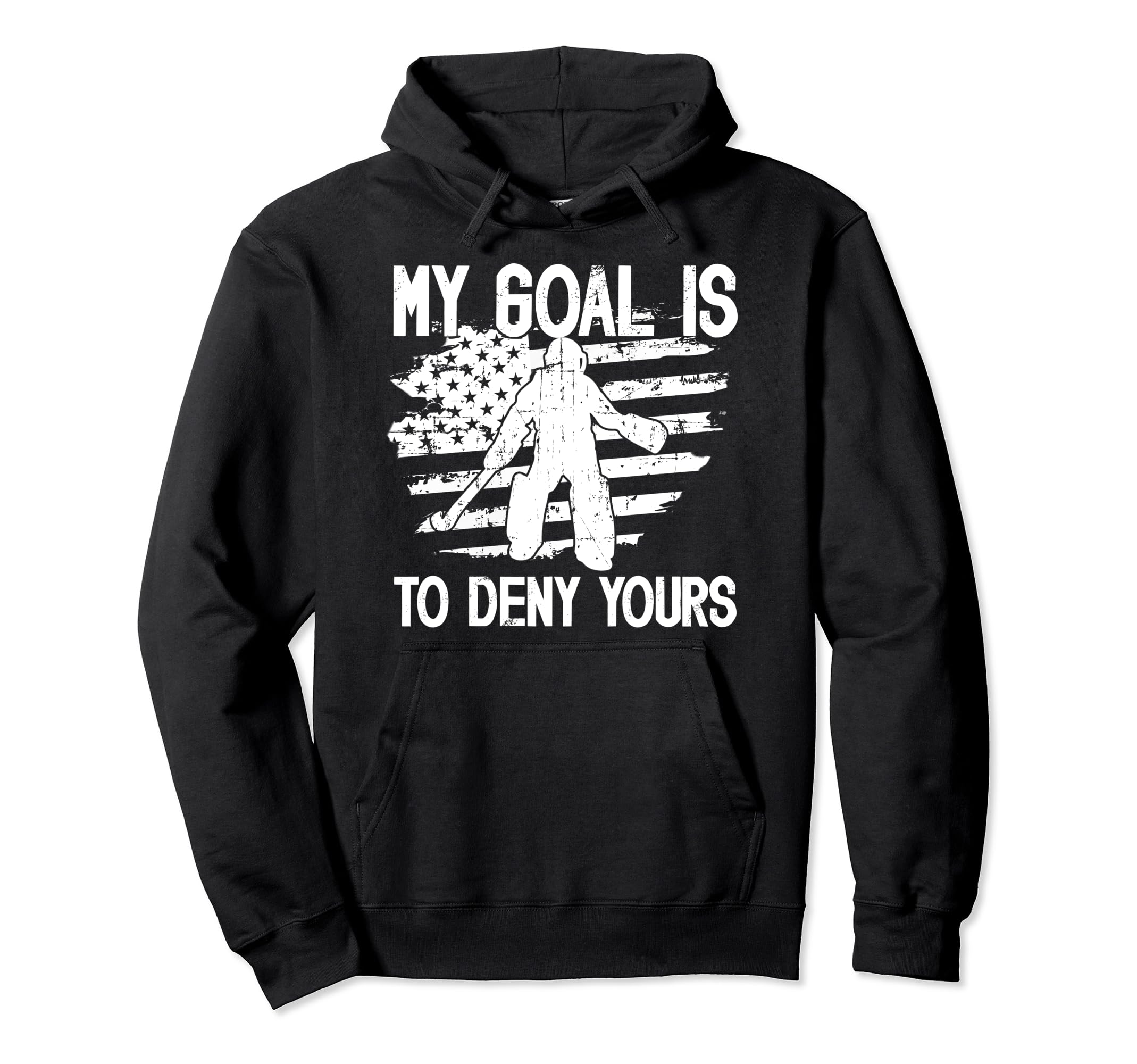 My Goal Field Hockey Goalie Field Hockey Hoodie - Streetwear Style Unisex