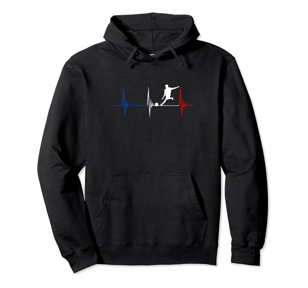 France Soccer Team France Soccer Ball Hoodie - Streetwear Style for Adults