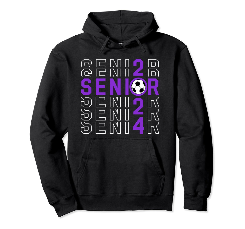 Senior Class 2024 Graduation Soccer Hoodie - Casual Everyday Wear Men Women