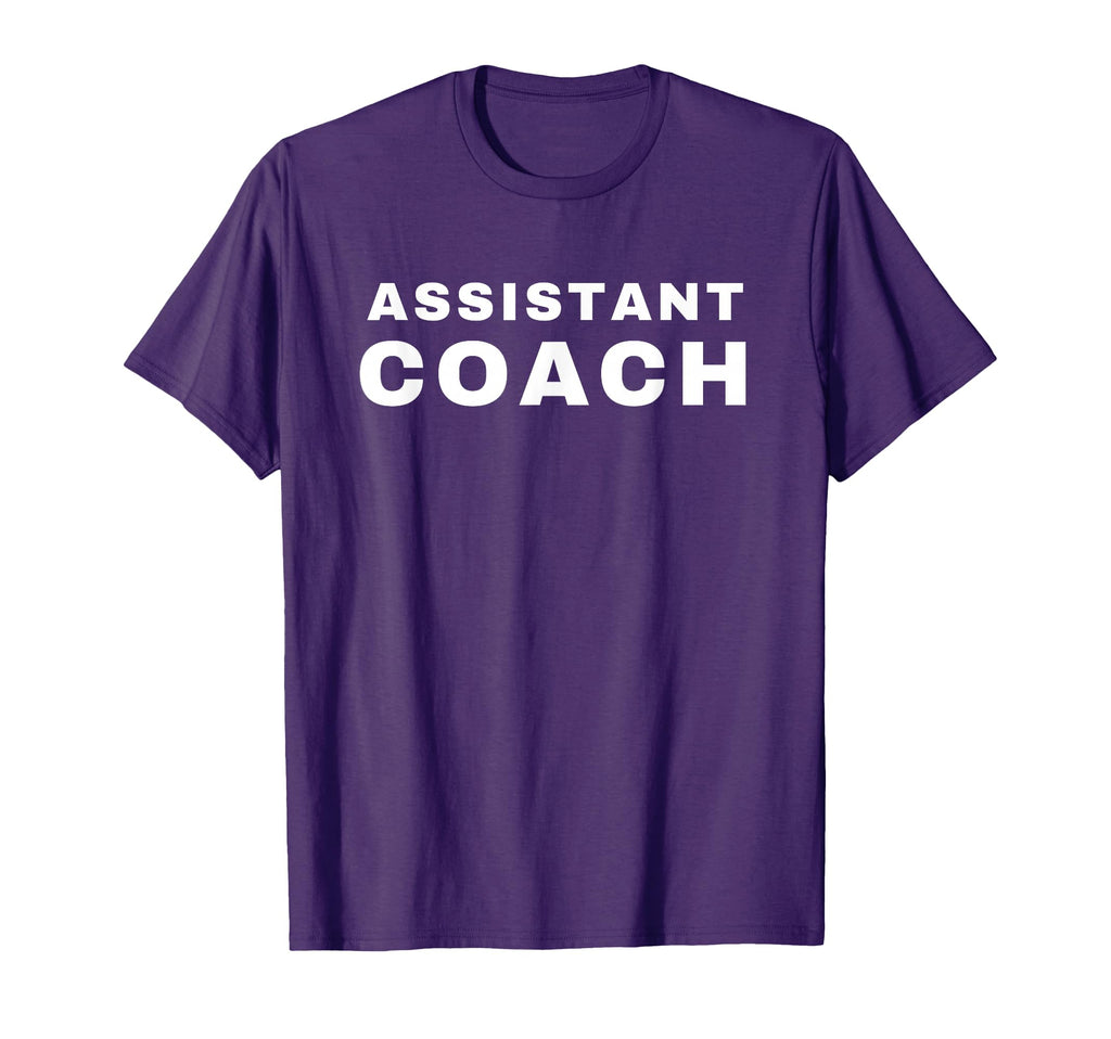 Assistant Coach T-Shirt - Casual Everyday Wear Unisex