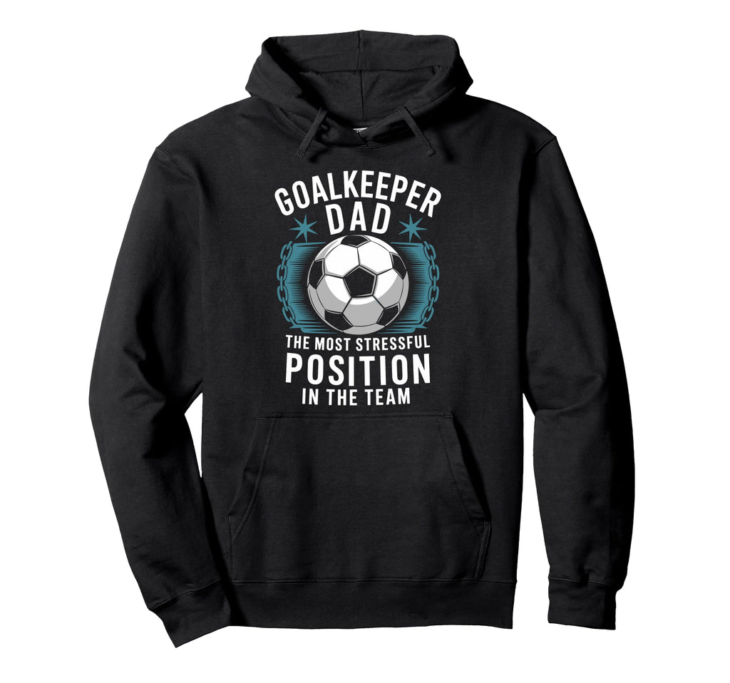 Soccer Lover Most Stressful Position Hoodie - Minimalist Print Men Women
