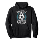 Soccer Lover Most Stressful Position Hoodie - Minimalist Print Men Women