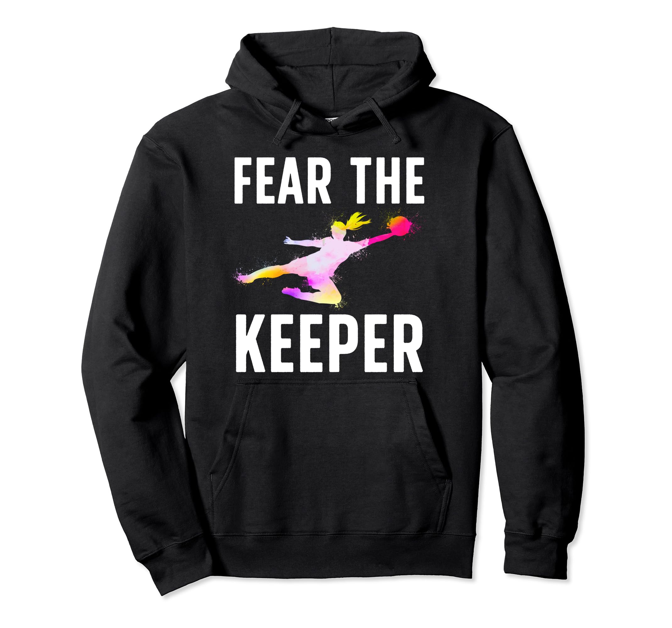 Fear Soccer Keeper Soccer Goalkeeper Hoodie - Streetwear Style Men Women