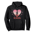 11 Year Old Soccer Birthday 11Th B Hoodie - Fun Novelty Design for Adults