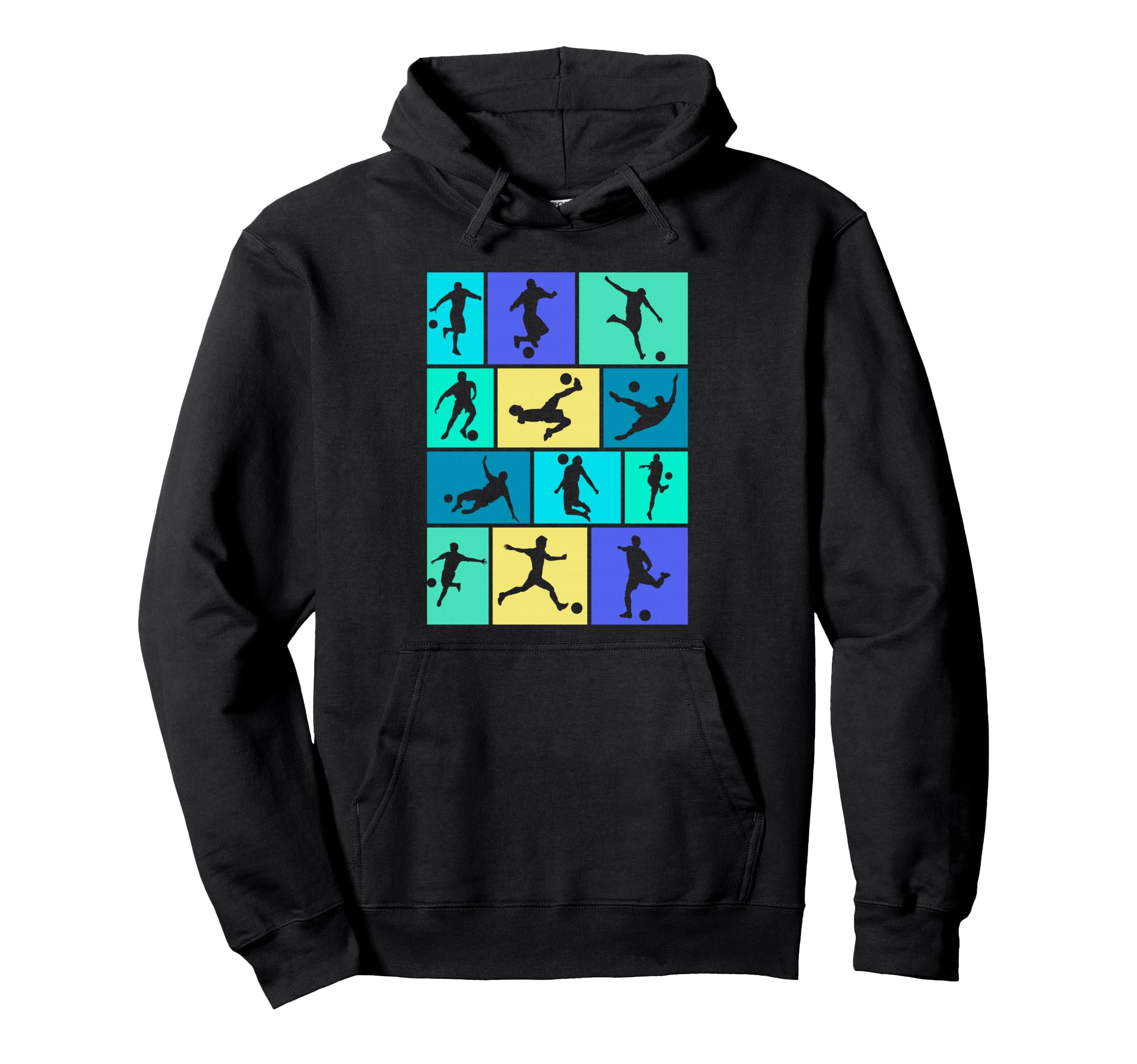 Soccer Goalie Player Fan Game Day Hoodie - Custom Art Print Men Women