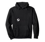 Eat Sleep Soccer Repeat Goalkeeper Hoodie - Minimalist Print for Adults