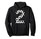 Soccer 2 Jersey Number Hoodie - Graphic Print Unisex