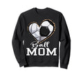 Volleyball Soccer Volleyball Ball Sweatshirt - Streetwear Style for Adults
