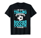 Trainer Coaching Soccer Coach Mom Dad T-Shirt - Trendy Graphic Men Women