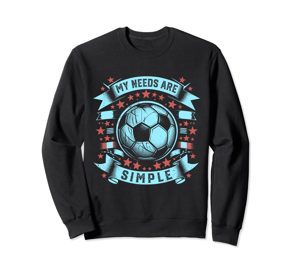 Soccer Lover Soccer Player Soccer Sweatshirt - Fun Novelty Design Men Women
