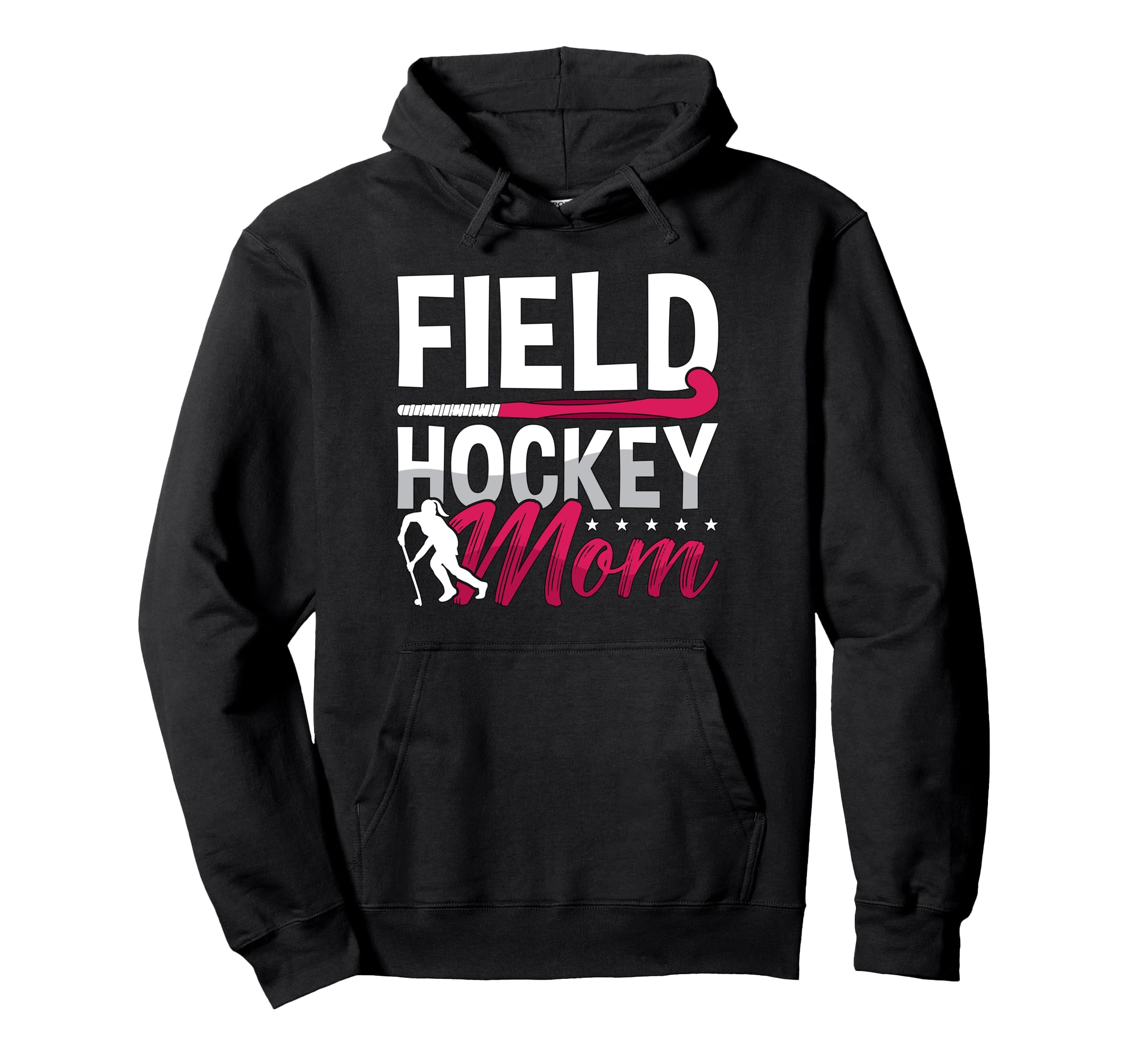 Field Hockey Mom Ice Field Player Hoodie - Fun Novelty Design Unisex