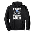 Proud Hockey Goalkeeper Mom Ice Hockey Hoodie - Unique Graphic Unisex