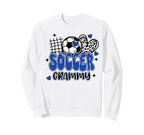 Soccer Grammy Leopard Funny Sweatshirt - Casual Everyday Wear Unisex