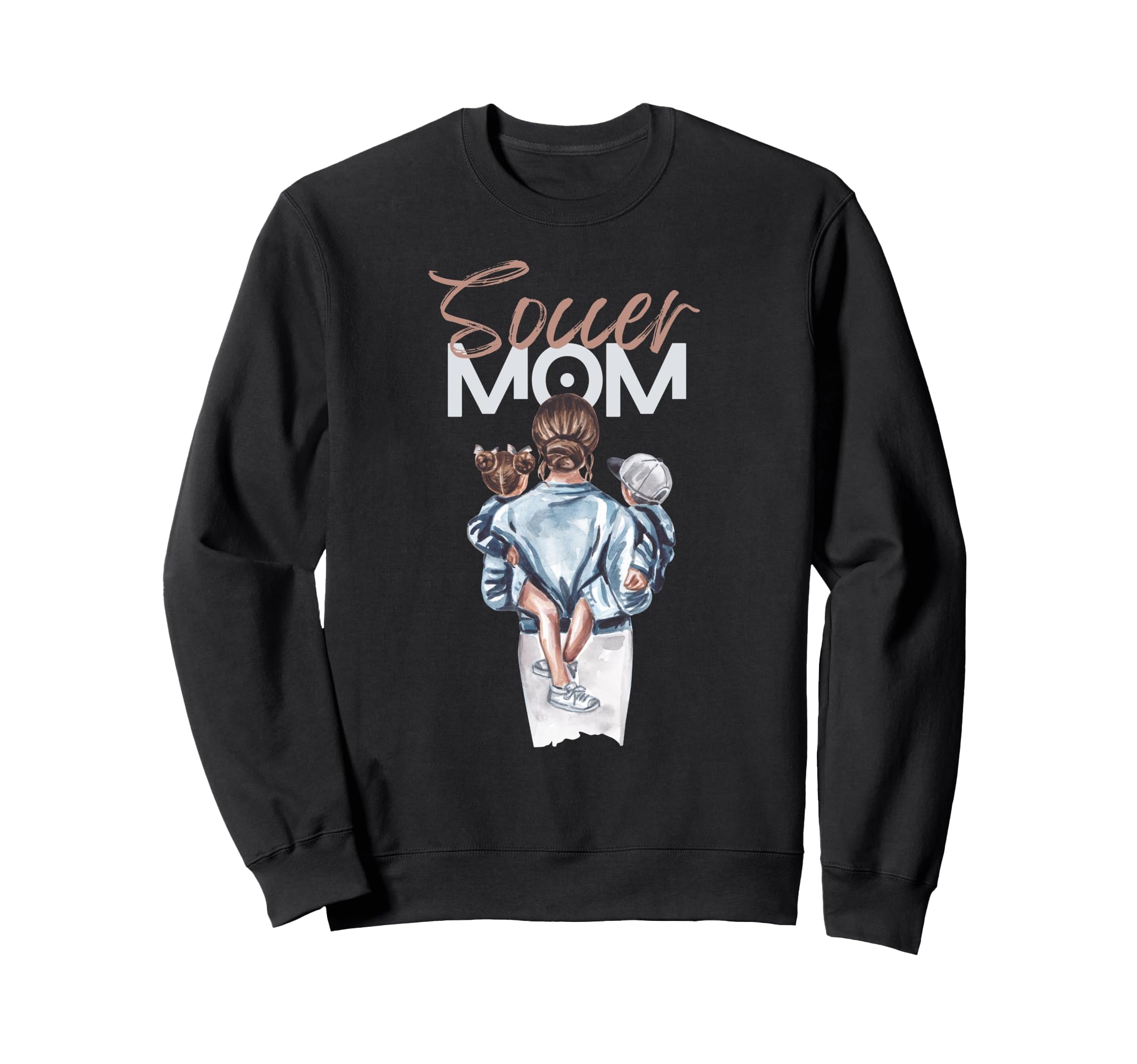 Soccer Mom Mothers Day Sweatshirt - Minimalist Print Unisex