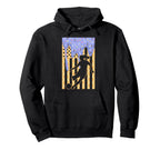 Soccer Drip Dripping Ice Cream Usa Hoodie - Trendy Graphic for Adults