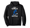Play Soccer Hoodie - Minimalist Print for Adults