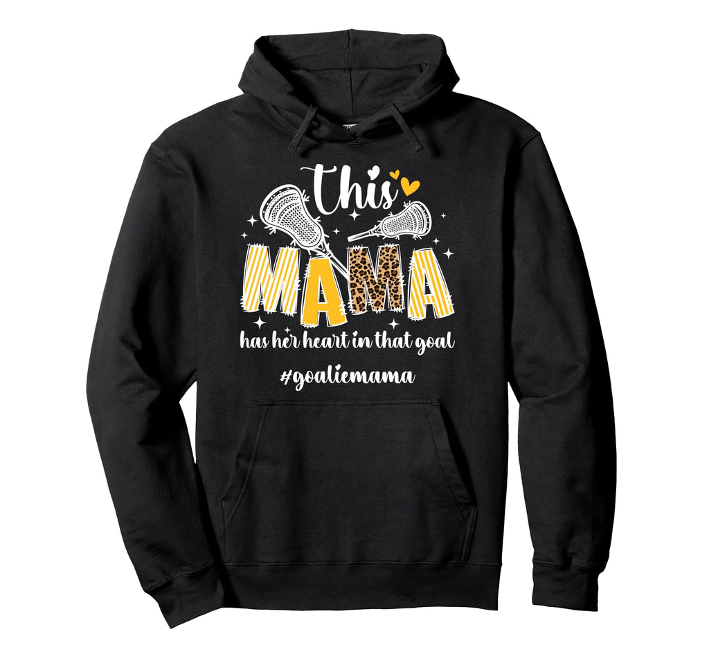 Proud Lacrosse Goalie Mama Lacrosse Hoodie - Streetwear Style Unisex