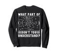 Soccer Strategy Board Meme What Sweatshirt - Fun Novelty Design Men Women