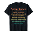 Funny Soccer Coach T-Shirt - Graphic Print Unisex