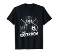 Soccer Mom Skeletton Halloween Soccer T-Shirt - Custom Art Print Men Women