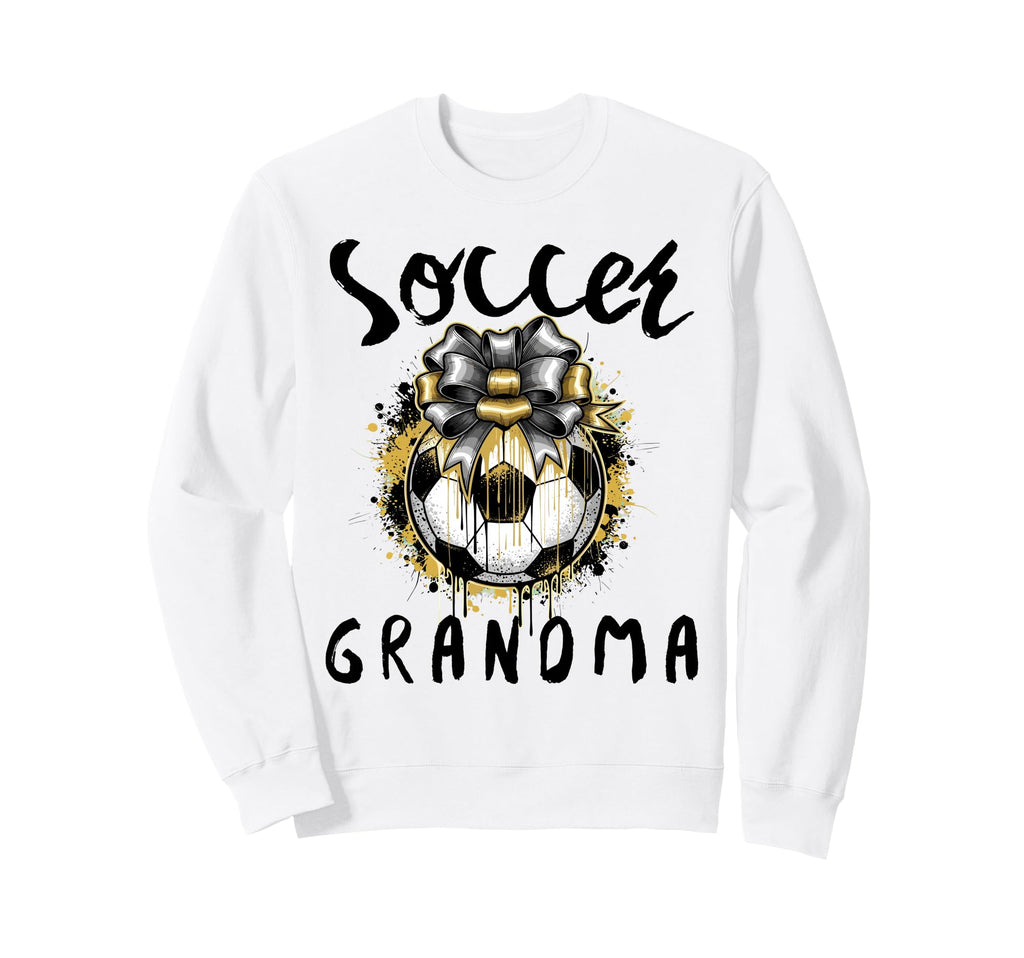 Funny Grandma Proud Soccer Lover Nana Sweatshirt - Novelty Apparel Unisex
