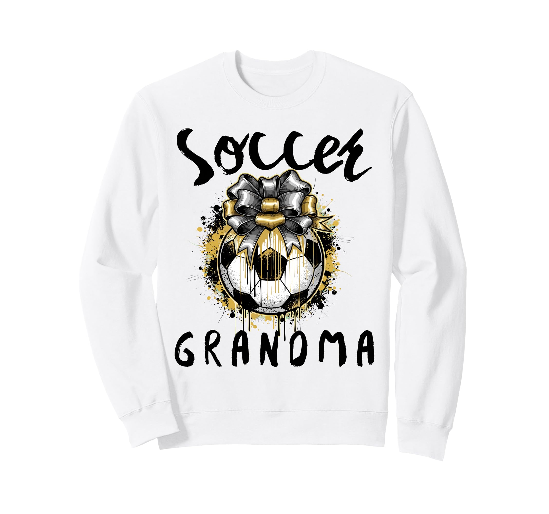 Funny Grandma Proud Soccer Lover Nana Sweatshirt - Novelty Apparel Unisex