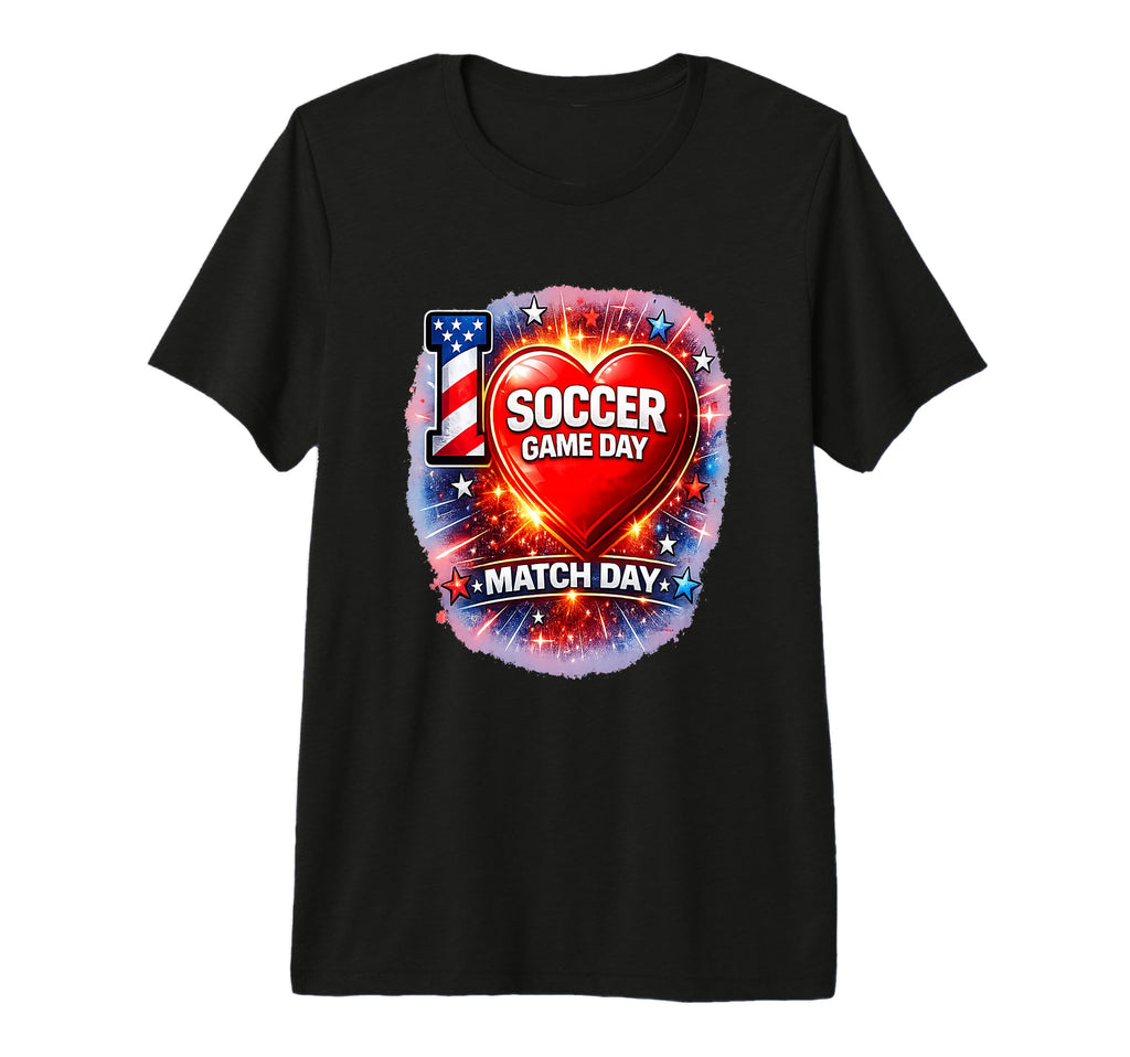 Summer 2026 Soccer Match Day Game Day I T-Shirt - Unique Graphic Men Women