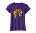 I Bleed Purple Gold Game Day Group T-Shirt - Aesthetic Graphic Men Women