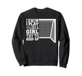 Try To Keep Up Funny Soccer Sweatshirt - Graphic Print Unisex