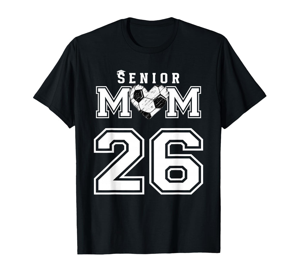 Proud Senior Soccer Mom Custom T-Shirt - Fun Novelty Design for Adults