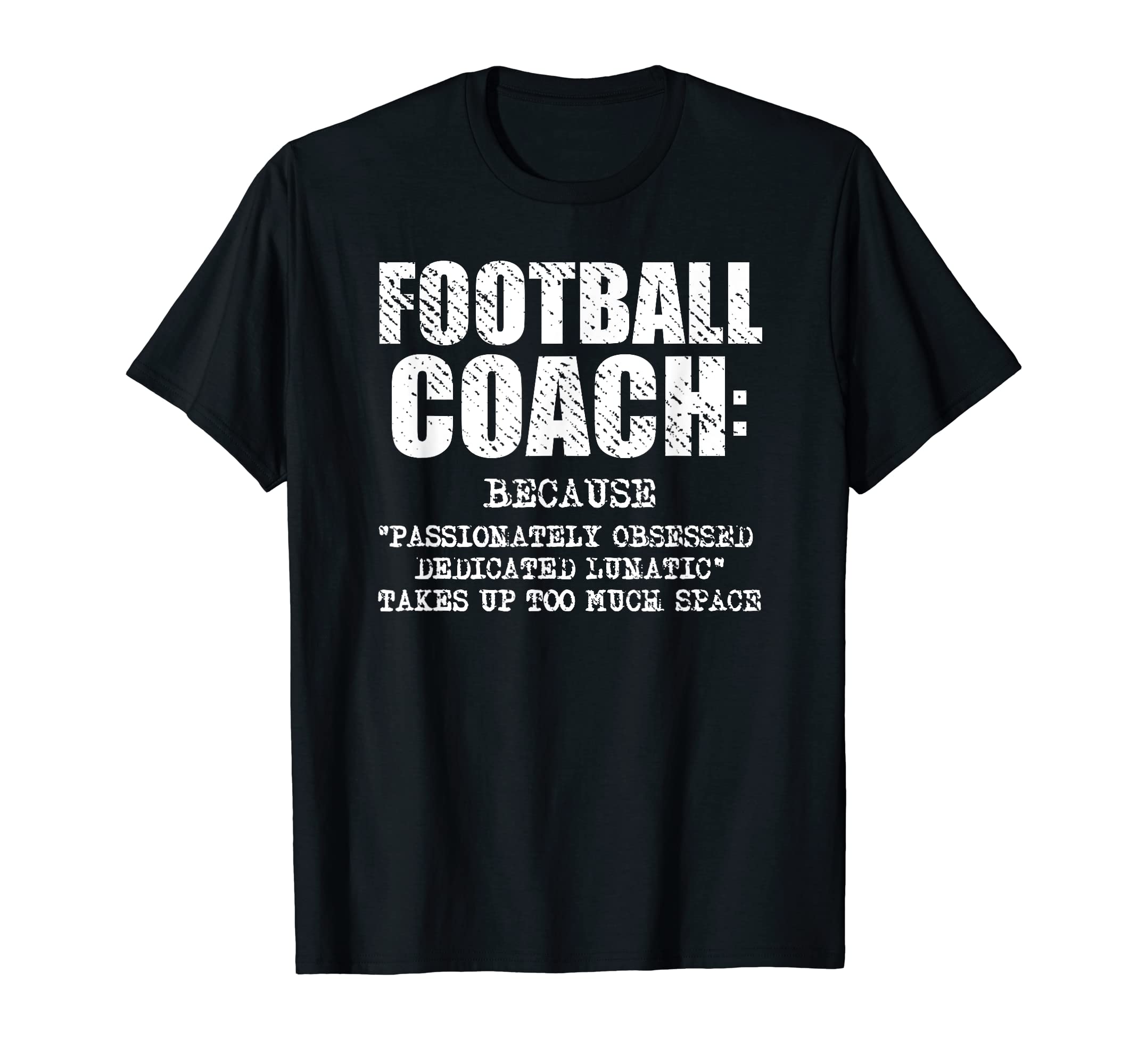 Funny Football Coach Definition T-Shirt - Graphic Print Unisex