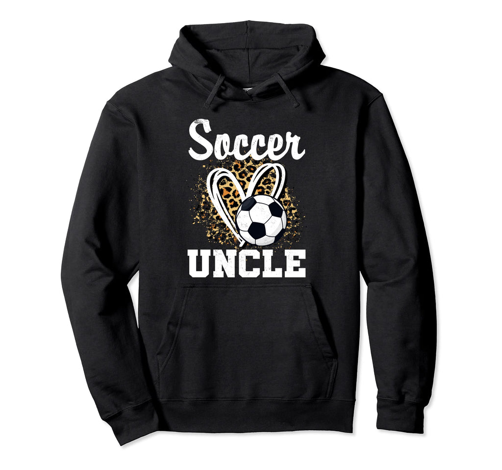 Soccer Uncle Leopard Heart Hoodie - Streetwear Style Unisex