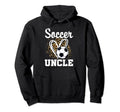 Soccer Uncle Leopard Heart Hoodie - Streetwear Style Unisex