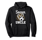 Soccer Uncle Leopard Heart Hoodie - Streetwear Style Unisex