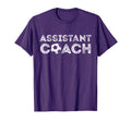 Assistant Soccer Coach Coaches T-Shirt - Custom Art Print for Adults