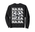Coquette Soccer Nana Matching Family Bow Sweatshirt - Trendy Graphic Unisex