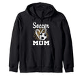 Soccer Mom Leopard Heart Soccer Fan T-Shirt - Custom Art Print for Adults
