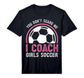 Mens Soccer Coach Performance T-Shirt - Novelty Apparel Men Women