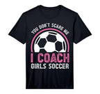 Mens Soccer Coach Performance T-Shirt - Novelty Apparel Men Women
