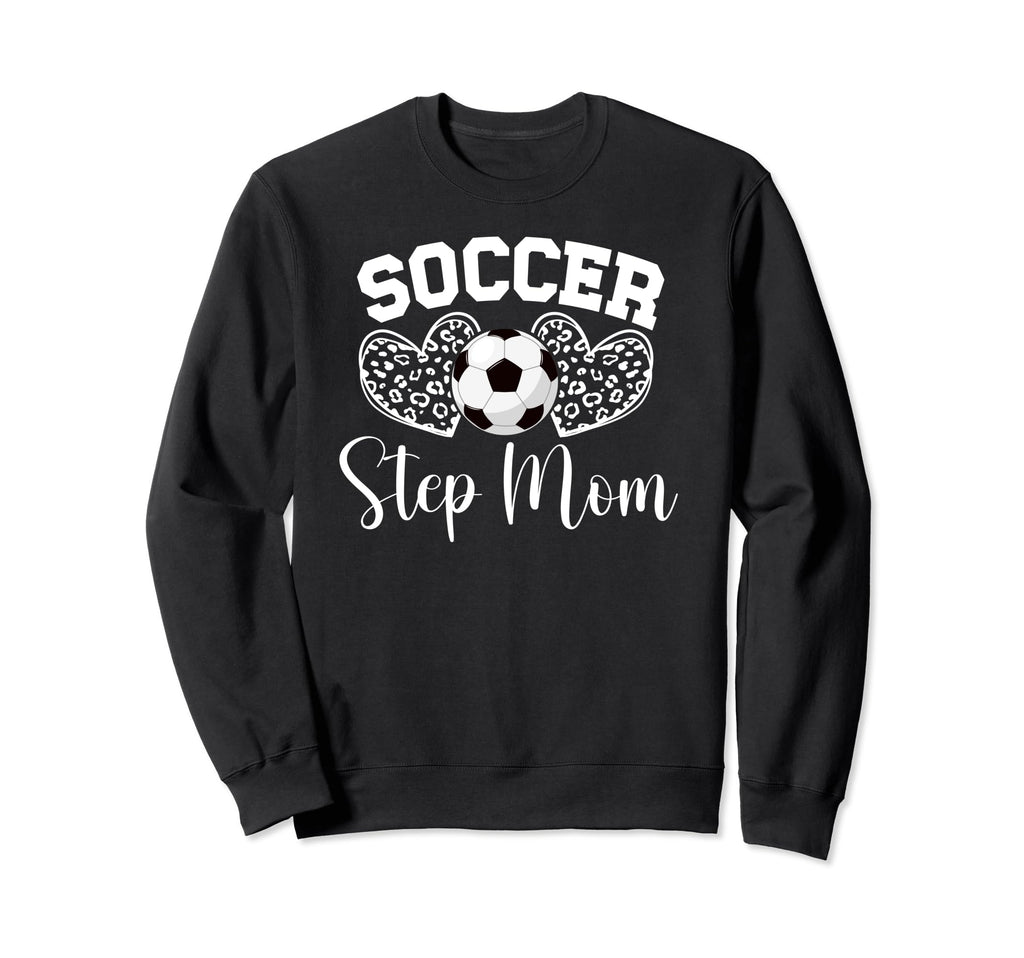Soccer Step Mom Soccer Player Step Sweatshirt - Graphic Print Unisex