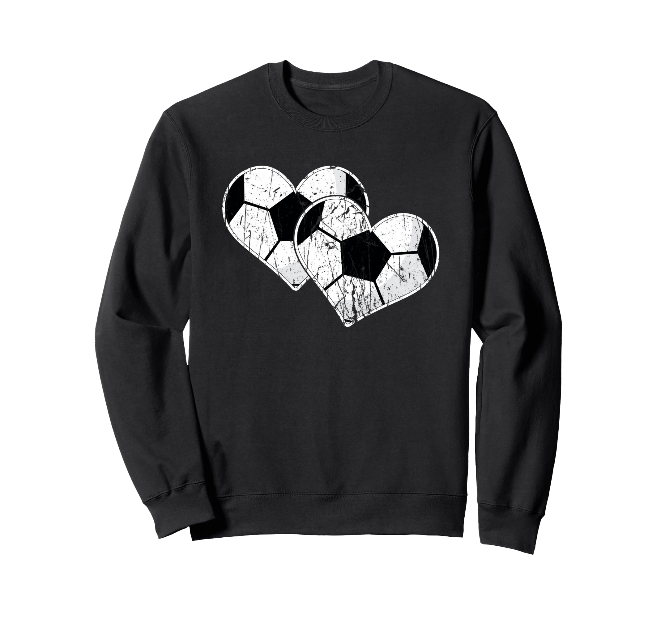 Soccer Heart Passion Sports Fan Sweatshirt - Unique Graphic Men Women